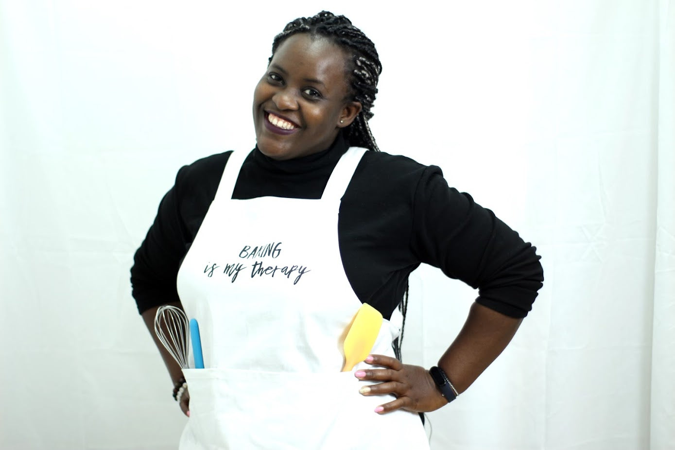 Baking is my Therapy Original Custom Apron