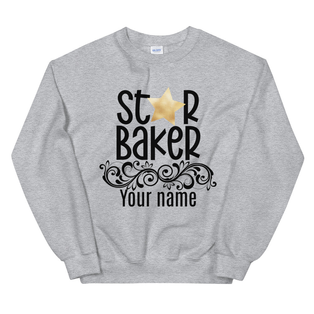 Star Baker Custom Unisex Sweatshirt