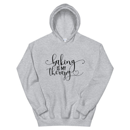 Baking is my Therapy Unisex Hoodie